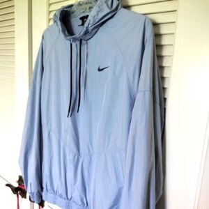 Nike SB Shield Coaches Jacket Lightweight Windbreaker Sky Blue Mens XL